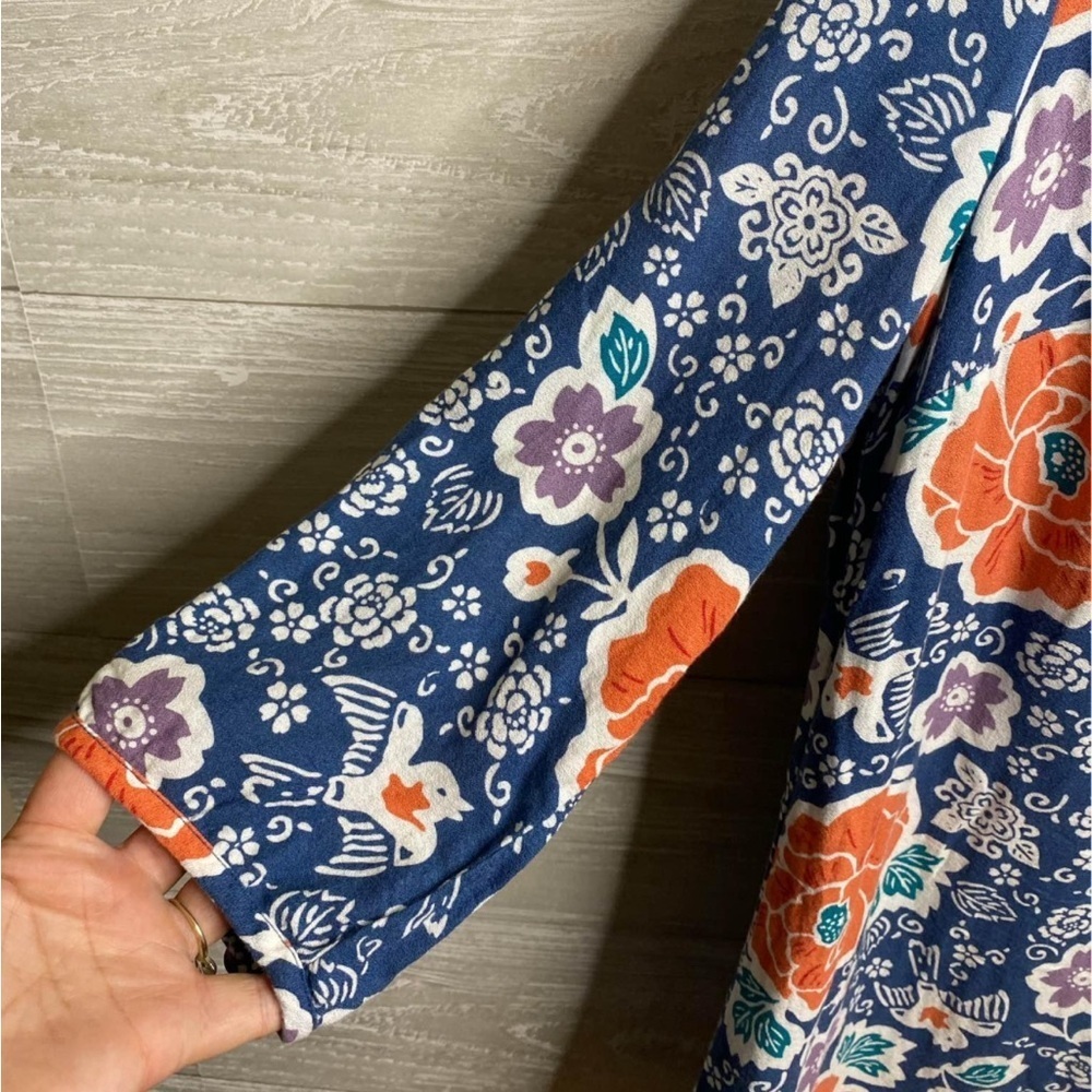 Old Navy Floral Print Dress Size Medium Petite - Picture 6 of 6